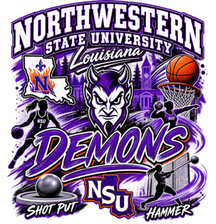NSU SPIRIT ON GRAY T-SHIRT (UP TO 3 CUSTOMIZABLE FIELDS)